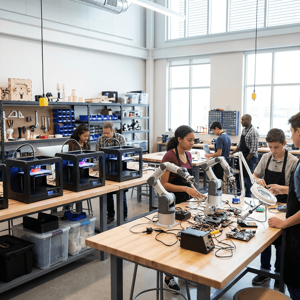 Maker Lab (Robótica & 3D)